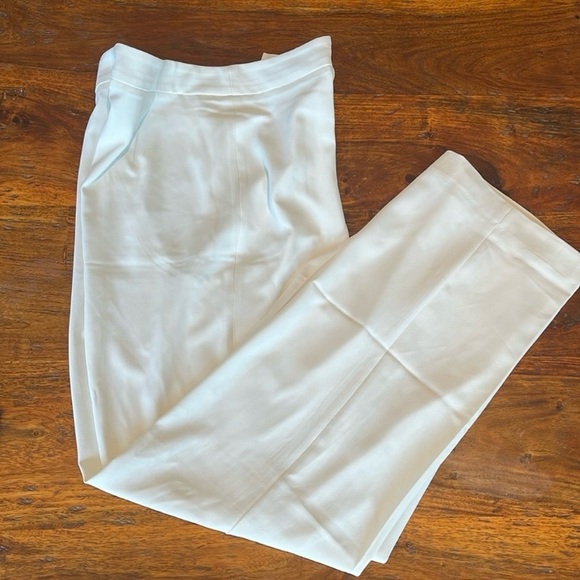 H&M off white flowy trousers - Picture 1 of 5